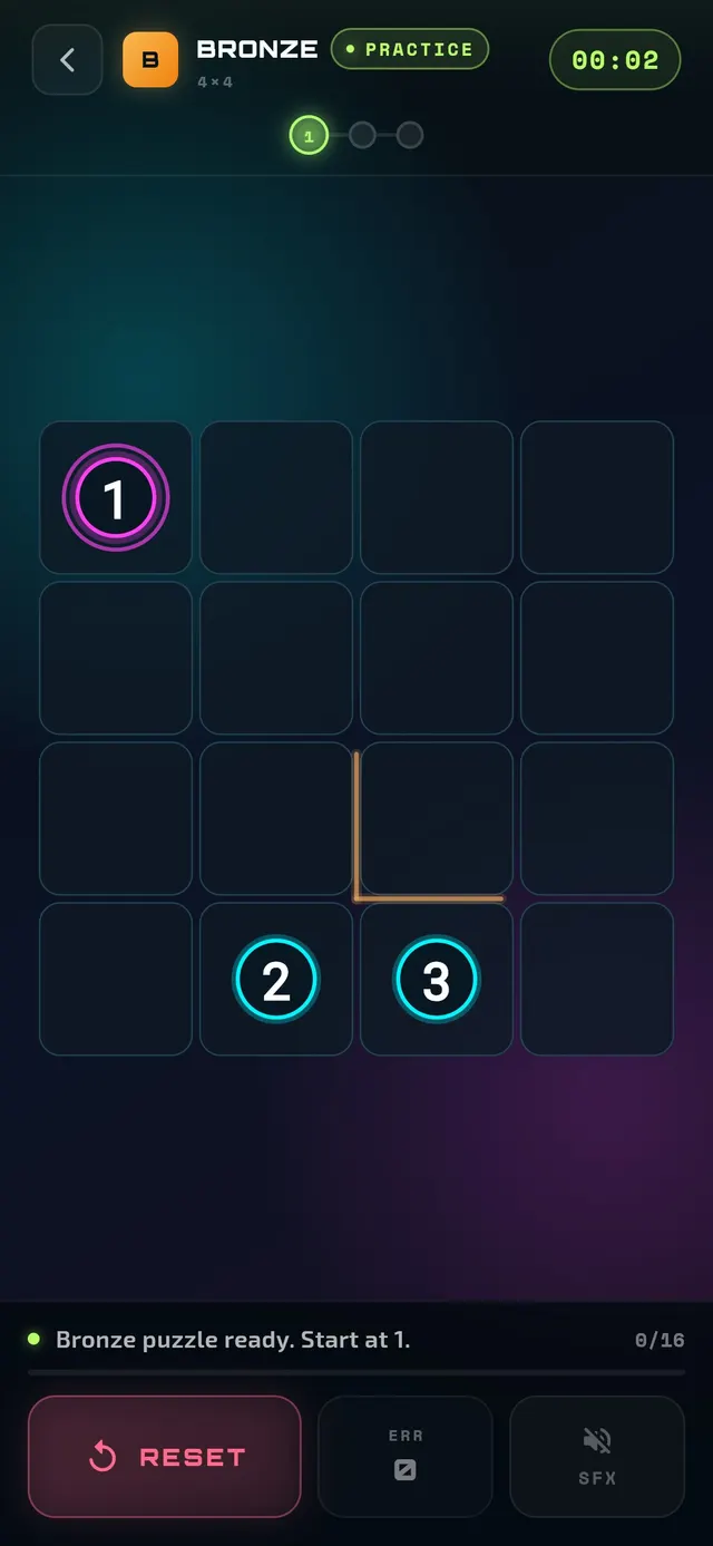 Bronze puzzle in the game